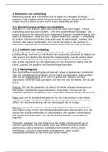 Samenvatting Grondslagen van de marketing -  Marketing 1