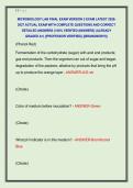 MICROBIOLOGY LAB FINAL EXAM VERSION 2 EXAM LATEST 2026 2027 ACTUAL EXAM WITH COMPLETE QUESTIONS AND CORRECT  DETAILED ANSWERS &lpar;100&percnt; VERIFIED ANSWERS&rpar; &vert;ALREADY  GRADED A&plus;&vert; &vert;&vert;PROFESSOR VERIFIED&vert;&vert; &vert;&vert;BRANDNEW&excl;&excl;&excl;&vert;&vert; 