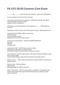 CCC Entrance Exam & Common Core Pre-Test  Most Recent 2026&sol;2027 Questions and Accurate Answers &lpar;complete bundle&rpar;