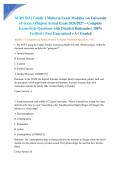 NURS 5432 Family I Midterm Exam Modules 1-6 University of Texas Arlington Actual Exam 2026&sol;2027 &ndash; Complete Exam-Style Questions with Detailed Rationales &vert; 100&percnt; Verified &ndash; Pass Guaranteed &ndash; A&plus; Graded