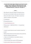 Practice Exam &ndash; ATI RN Medical-Surgical Proctored Exam &lpar;Forms A & B&rpar;&colon; 200 Questions with Detailed Answers and Rationales