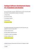 Certiport Software Development Exams &num;1&ndash;4 Questions and Answers