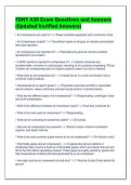 FDNY A35 Exam Questions and Answers &lpar;Updated Verified Answers&rpar;