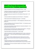 FDNY A35 Exam Questions and Answers &lpar;A&plus; Verified Answers&rpar;