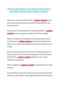 HubSpot Sales Software Exam Newest 2026 Questions  and Correct Detailed Answers Already Graded A&plus; 