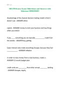 GB 370 Gentry Exam 2 Questions and Answers with Solutions UPDATED&excl;&excl;&excl;&period;