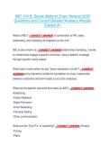 IMC 104 B&period; Steele Midterm Exam Newest 2026  Questions and Correct Detailed Answers Already  Graded A&plus; 