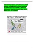 SOLUTION MANUAL FOR GENETICS FROM GENES TO GENOMES 6TH EDITION 2026 2027 BY LELAND HARTWELL MICHAEL GOLDBERG JANICE FISCHER AND LEROY HOOD FULL TEST BANK 