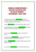 CHEM 210 Thermodynamics Practice Questions Pack with Step by Step Solutions