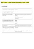 NURS 372 Final UPDATED ACTUAL Questions And Correct Answers 