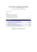 TCA 321 TEST &num;1 - MANAGERIAL ACCOUNTING - QUESTIONS AND ANSWERS &vert; WITH COMPLETE SOLUTIONS&period;