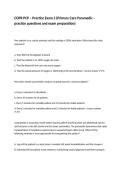 COPR PCP &ndash; Practice Exam 2 &lpar;Primary Care Paramedic &ndash; practice questions and exam preparation&rpar;