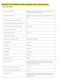 KNS 350&period; Final UPDATED ACTUAL Questions And Correct Answers 