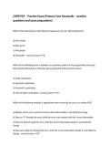 COPR PCP &ndash; Practice Exam &lpar;Primary Care Paramedic &ndash; practice questions and exam preparation&rpar;