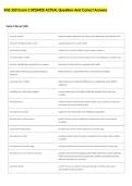 KNS 350 Exam 2 UPDATED ACTUAL Questions And Correct Answers 