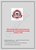 RSK Practice Test 1 Questions with Correct Answers Graded A&plus; 2026