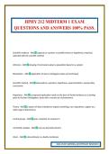 HPHY 212 MIDTERM 1 EXAM QUESTIONS AND ANSWERS 100&percnt; PASS&period;