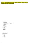 MEDICAL-SURGICAL NURSING ATI PROCTORED EXAM GUIDE &ndash; 2026 COMPLETE VERIFIED SOLUTIONS NCLEX EDITION