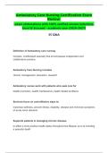 Ambulatory Care Nursing Certification Exam Review   -exam elaborations with 100&percnt; verified answer&sol;solutions- Excel & Succeed - academic year &lpar;2026-2027&rpar;  &period;pdf