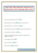 MK1 SWE&comma; MK1 SERVICE WIDE EXAM QUESTIONS AND ANSWERS 100&percnt; PASS&period;