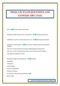 NR324 CJE EXAM QUESTIONS AND ANSWERS 100&percnt; PASS&period;