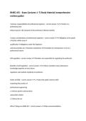 BMEG 455 &ndash; Exam &lpar;Lectures 1&ndash;7&rpar; Study Material &lpar;comprehensive revision guide&rpar;