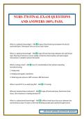NURS 370 FINAL EXAM QUESTIONS AND ANSWERS 100&percnt; PASS&period;