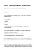 ENGR 413 &ndash; Law and Ethics &lpar;study material and lecture summary&rpar;