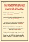 CM 2113 Wang Test 2 &lpar;2026&sol;2027&rpar; EXAM &vert;&vert;VERIFIED  EXAM&excl;&excl;&vert;&vert; MOST RECENT EXAM ACTUAL COMPLETE  REAL EXAM QUESTIONS AND CORRECT ANSWERS  &lpar;VERIFIED ANSWERS&rpar; ALREADY GRADED A&plus; &vert;  GUARANTEED SUCCESS&excl;&excl; NEWEST EXAM&excl;&excl;&excl; 