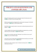 PMK-EE E-4 EXAM QUESTIONS AND ANSWERS 100&percnt; PASS&period;