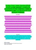 Serology Week 1 Study Questions &vert; Practice & Exam Prep Description&colon; Practice questions for early serology course preparation&period; Keywords&colon; serology week 1&comma; practice questions&comma; exam prep