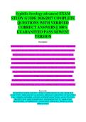 Syphilis Serology Advanced Study Guide 2026 &vert; Diagnostic Testing Description&colon; Advanced guide covering syphilis testing and serological diagnosis&period; Keywords&colon; syphilis serology&comma; diagnostic testing&comma; study guide 2026