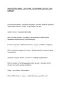 PHM 104 FINAL EXAM - QUESTIONS AND ANSWERS &vert; SOLVED 100&percnt; CORRECT&period;
