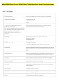 MIBO 3500 Final Exam UPDATED ACTUAL Questions And Correct Answers 