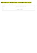 MIBO 3500 Exam 2 UPDATED ACTUAL Questions And Correct Answers 