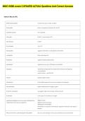 MIBO 3500L exam 2 UPDATED ACTUAL Questions And Correct Answers 