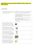MIBO 3500 Exam 3 Study Guide &lpar;UGA&rpar; UPDATED ACTUAL Questions And  Correct Answers 