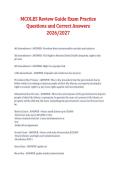 MCOLES Review Guide Exam &lpar;2026&sol;2027&rpar; &ndash; Practice Questions and Correct Answers Study Guide