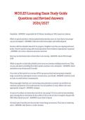 MCOLES Licensing Exam Study Guide &lpar;2026&sol;2027&rpar; &ndash; Questions and Revised Answers