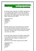 WGU D118&colon; OA Study Guide & Exam Prep &ndash; Comprehensive Nursing Research & Evidence-Based Practice &lpar;2025&sol;2026&rpar;