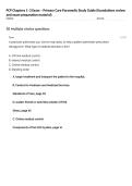 PCP Chapters 1&ndash;3 Exam &ndash; Primary Care Paramedic Study Guide &lpar;foundations review and exam preparation material&rpar;