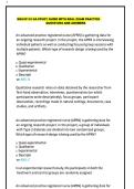 WGU D118 OA Study Guide&colon; 100 Verified Q&A &lpar;2023&sol;2024 Update&rpar;