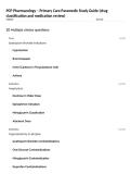 PCP Pharmacology &ndash; Primary Care Paramedic Study Guide &lpar;drug classification and medication review&rpar;