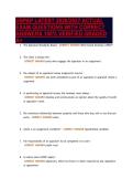 USPAP PRACTICE TEST LATEST 2026&sol;2027 ACTUAL EXAM QUESTIONS WITH CORRECT ANSWERS 100&percnt; VERIFIED GRADED A&plus;