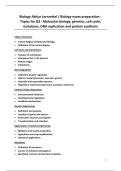 Biology Abitur Lernzettel &sol; Biology exam preparation -  Topics for Q3 - Molecular biology&comma; genetics&comma; cell cycle&comma;  mutations&comma; DNA replication and protein synthesis