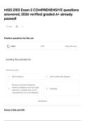MSIS 2103 Exam 2 COMPREHENSIVE questions answered&comma; 2026 verified graded A&plus; already passed&excl;