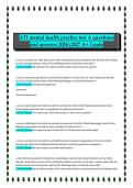ATI Mental Health Practice Test A 2026&sol;2027 A&plus; Grade Edition
