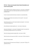 PCP 101 &ndash; Primary Care Paramedic Study Material &lpar;foundations and lecture summary guide&rpar;