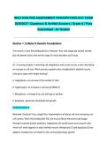 WGU D236 PRE-ASSESSMENT PATHOPHYSIOLOGY EXAM 2026&sol;2027 &vert; Questions & Verified Answers &vert; Grade A &vert; Pass Guaranteed - A&plus; Graded