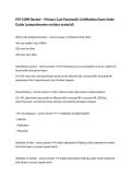 PCP COPR Review &ndash; Primary Care Paramedic Certification Exam Study Guide &lpar;comprehensive revision material&rpar;